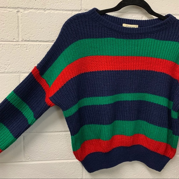 8 Birdies Coloured stripes Jumper. Size M/L - Picture 3 of 7